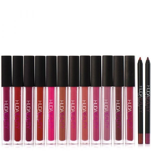 Huda Beauty Liquid Matte Lipstick (12pcs)